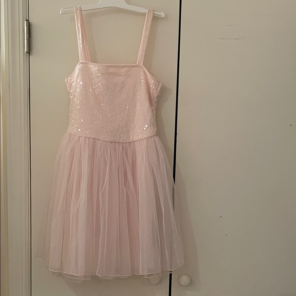 Abercrombie Kids Pink Sequin Dress